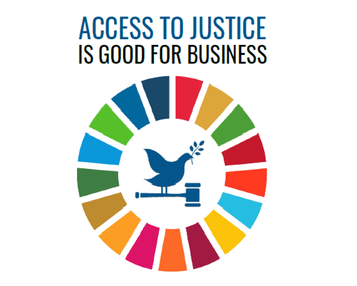 Access to Justice is Good for Business logo